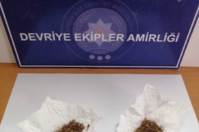 Keşan’da polis tarafından durdurulan şüphelinin üzerinden uyuşturucu ele geçirildi