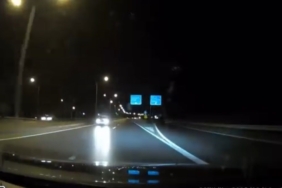 Bursa’da ters yöne giren araç yürekleri ağıza getirdi