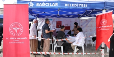 Bağcılar Meydanı’nda ücretsiz sağlık hizmeti