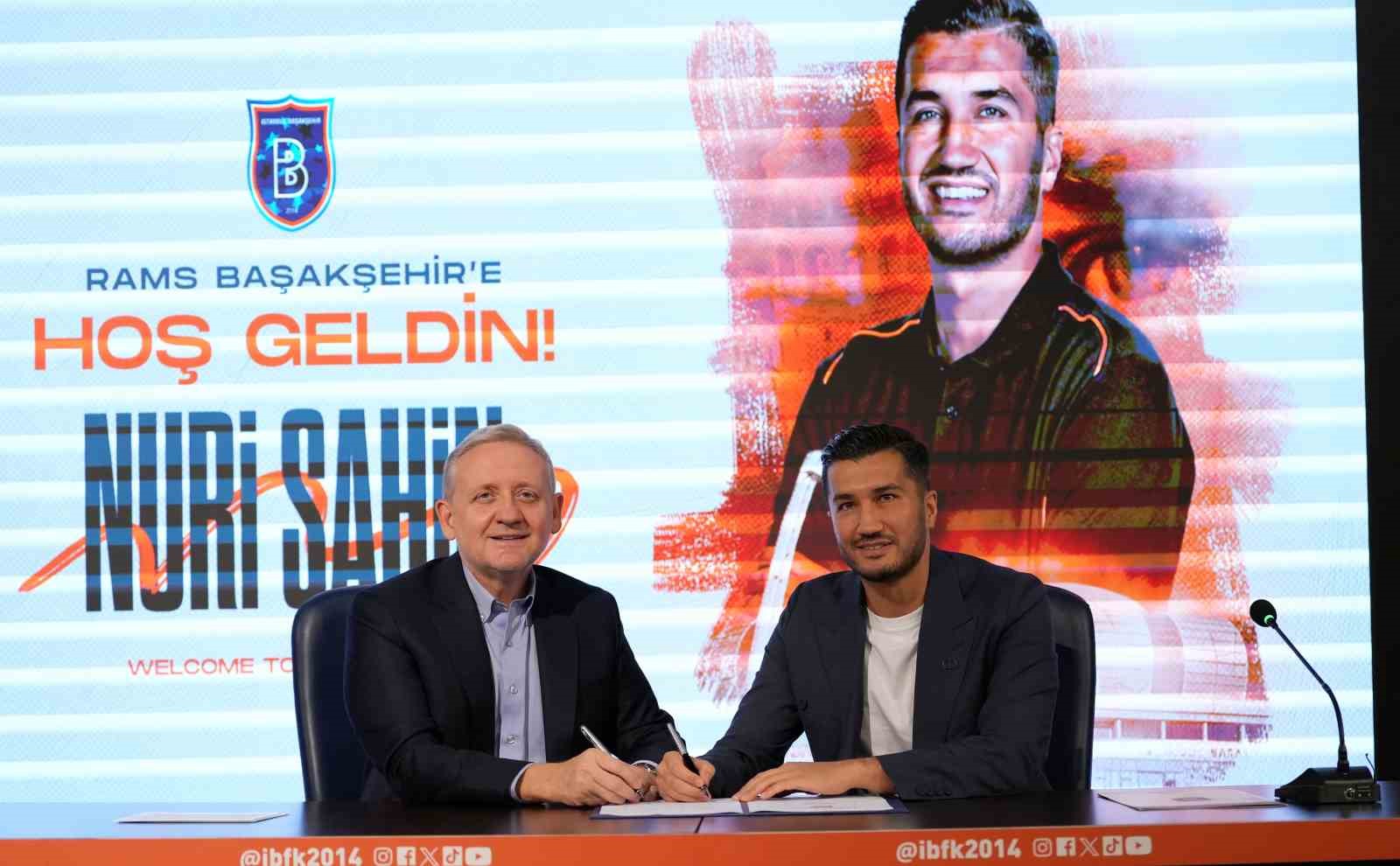 Başakşehir’de Nuri Şahin dönemi başladı