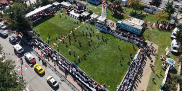 20’inci Geleneksel Bahçelievler Kocasinan Yağlı Güreşleri’nde 500 pehlivan kıyasıya mücadele etti