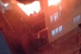 Bursa’daki yangın faciasında dehşete düşüren görüntüler