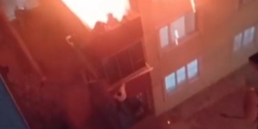 Bursa’daki yangın faciasında dehşete düşüren görüntüler