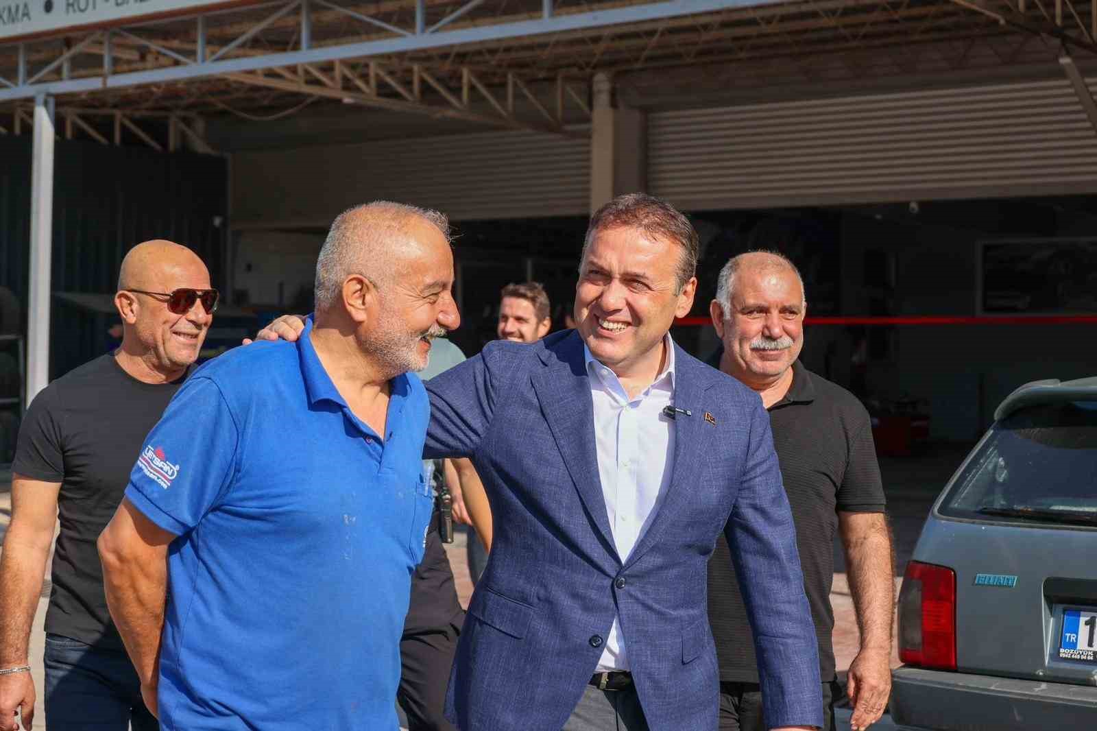 Bilecik Valisi Sözer, sanayi sitesi esnafı ile buluştu