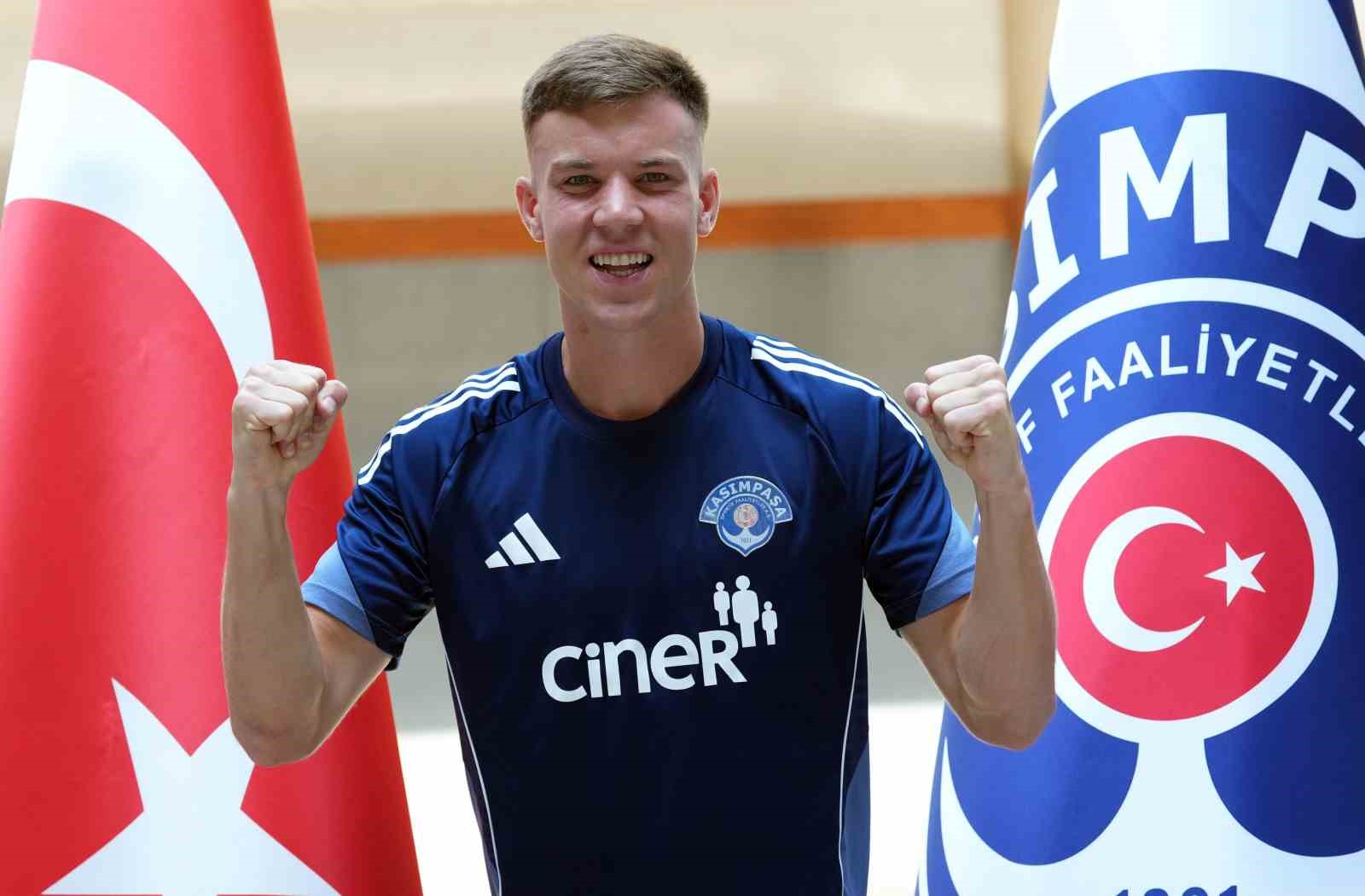 Kasımpaşalı Andri Baldursson’un hayali Premier Lig