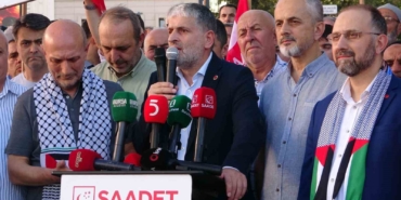 Saadet Partisi Bursa Milletvekili Mehmet Atmaca, Özgürlük Filosu’na katıldı