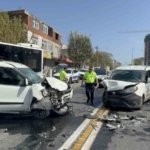 Tekirdağ’da 3 kişinin yaralandığı ağlatan kaza kamerada