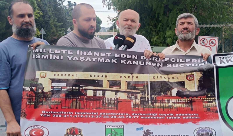 Adalet Platformu Başkanı Çevik: "Kenan Evren Kışlası’ndan darbeci ismi kaldırılsın, Osmanlı izlerine sahip çıkılsın"