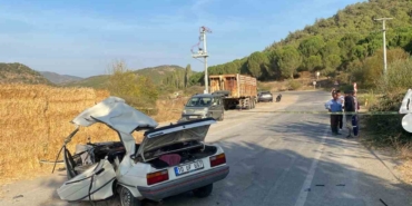 Bigadiç’te trafik kazası; 1 ölü