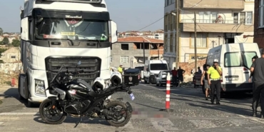 Kırklareli’nde yaya geçidinde tırın çarptığı kadın ağır yaralandı