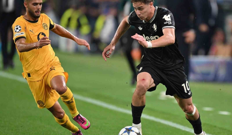 Kenan Yıldız yükselen formunu Şampiyonlar Ligi’nde de sürdürdü