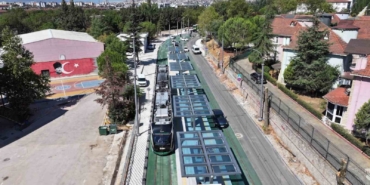 Tramvay hattı bölgeye nefes aldırdı