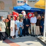 Burhaniye Kaymakamı kadın emeği pazarını ziyaret etti