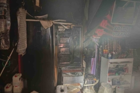 Susurluk’ta iş yerinde korkutan yangın