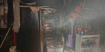 Susurluk’ta iş yerinde korkutan yangın