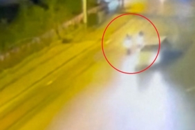 Boş yolda iki motosikletli kaza yaptı: 1 yaralı