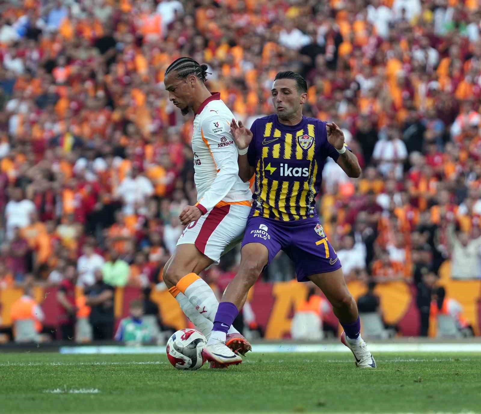 Trendyol Süper Lig: Eyüpspor: 0 - Galatasaray: 0 (İlk yarı)