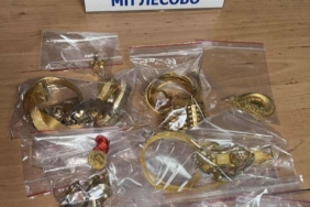 43 bin Euro değerinde altın yakalandı