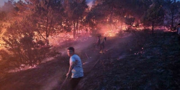 Sakarya’da makilik alanda çıkan yangın söndürüldü