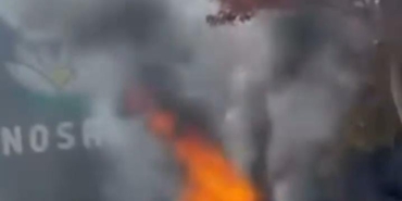 Bursa’da park halindeki otomobil alev topuna döndü