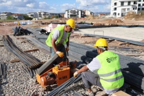 Kartepe Evleri projesinde inşaat çalışmaları sürüyor