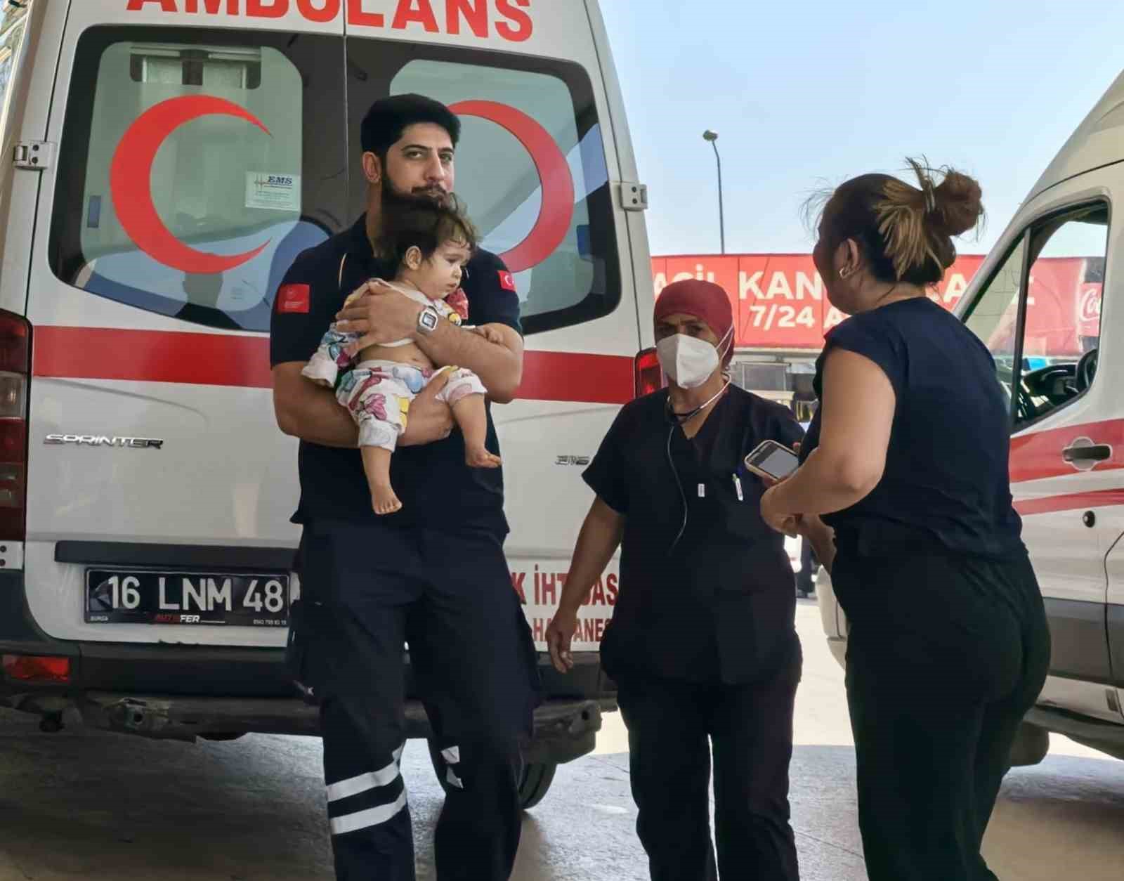 Maraş otu yutan 1 yaşındaki bebek hastanelik oldu