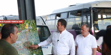 Akyazı’nın yeni minibüs hattında seferler başladı