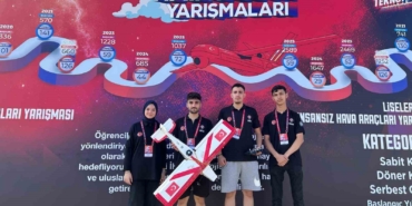 Bursa ekibi insansız hava yarışında 6.oldu