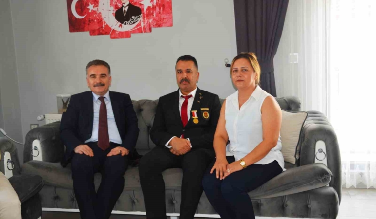 Gaziler Gününde anlamlı ziyaret