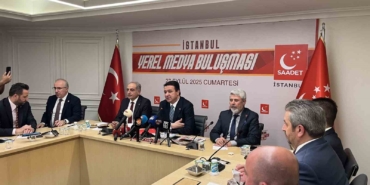 Saadet Partisi Genel Başkanı Arıkan, İstanbul’da yerel medya temsilcileriyle buluştu