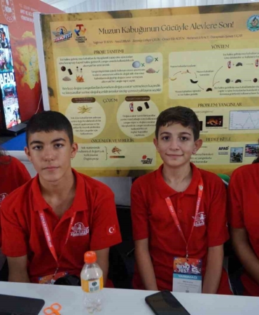 Minik kaşiflerin parlak fikirleri TEKNOFEST’İN gözdesi oldu