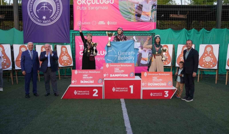 Ümraniye’de 9. Geleneksel Türk Okçuluğu Puta Yarışması yapıldı