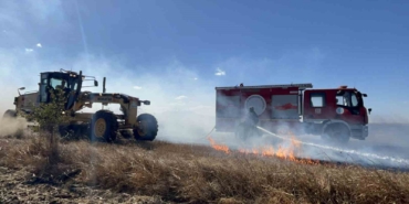 Tekirdağ’da 500 dönüm anız küle döndü
