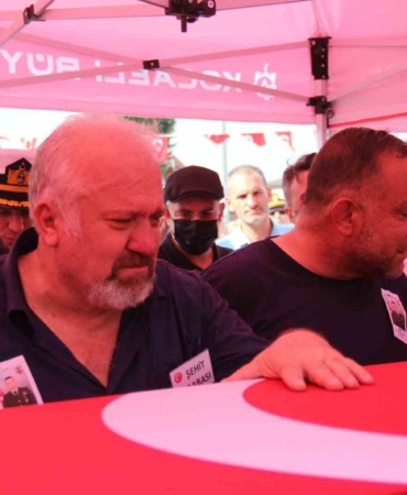 Şehit babasına saygısızlık iddiası