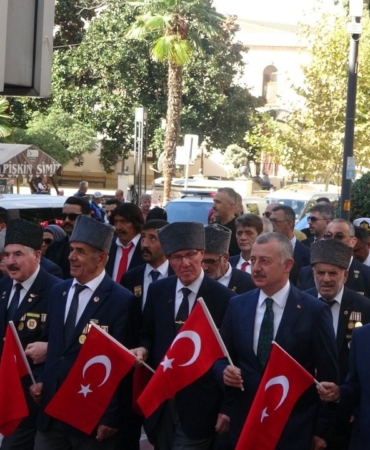 Kocaeli’de 19 Eylül Gaziler Günü dolayısıyla tören düzenlendi