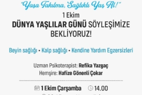 Ataşehir’de Dünya Yaşlılar Günü’nde "Sağlıklı Yaş Alma" söyleşisi