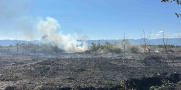 İznik Boyalıca’da sazlık alanda yangın: 100 dönüm alan küle döndü
