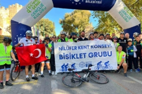 Pedallar iyilik için döndü