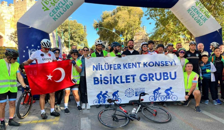Pedallar iyilik için döndü