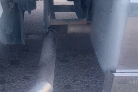 Yalova’da muayenesiz, abartı egzozlu kamyon sürücüsüne ceza yağdı