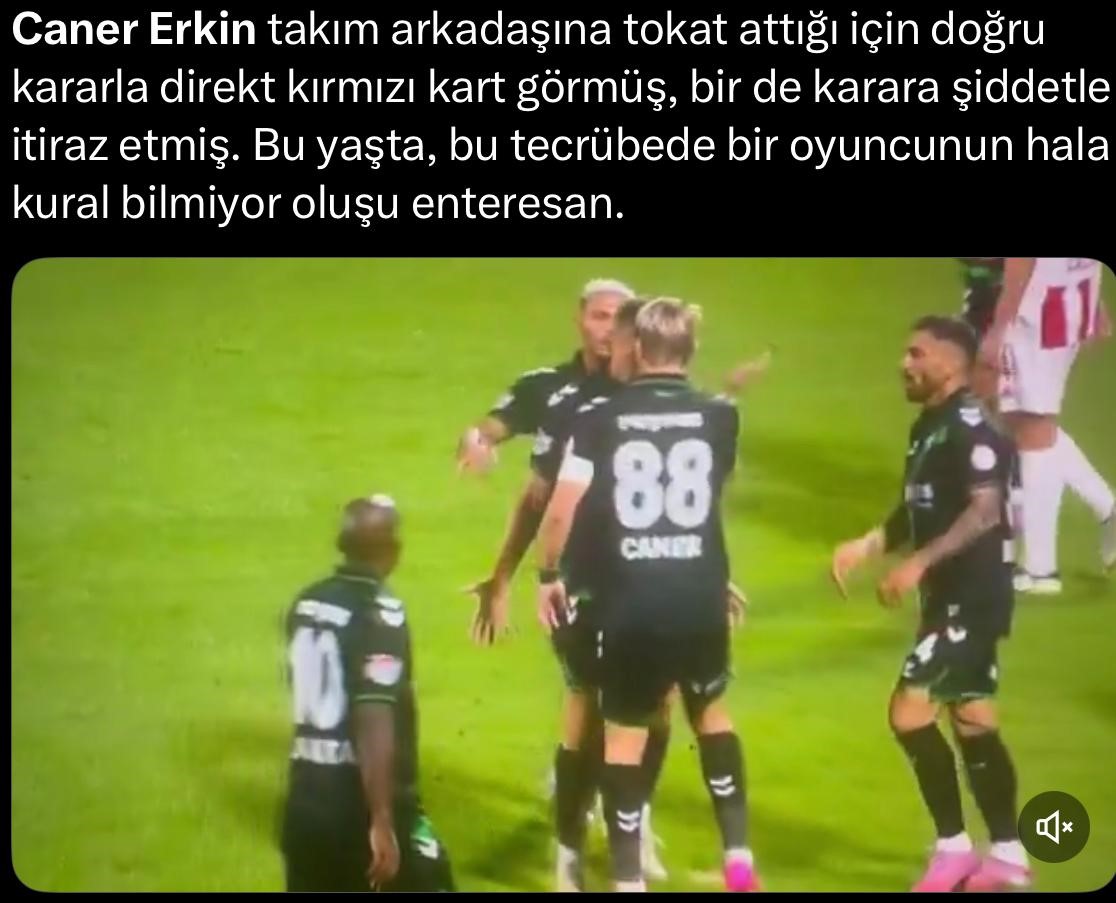 Sakaryaspor’da tokat olayının cezası belli oldu!