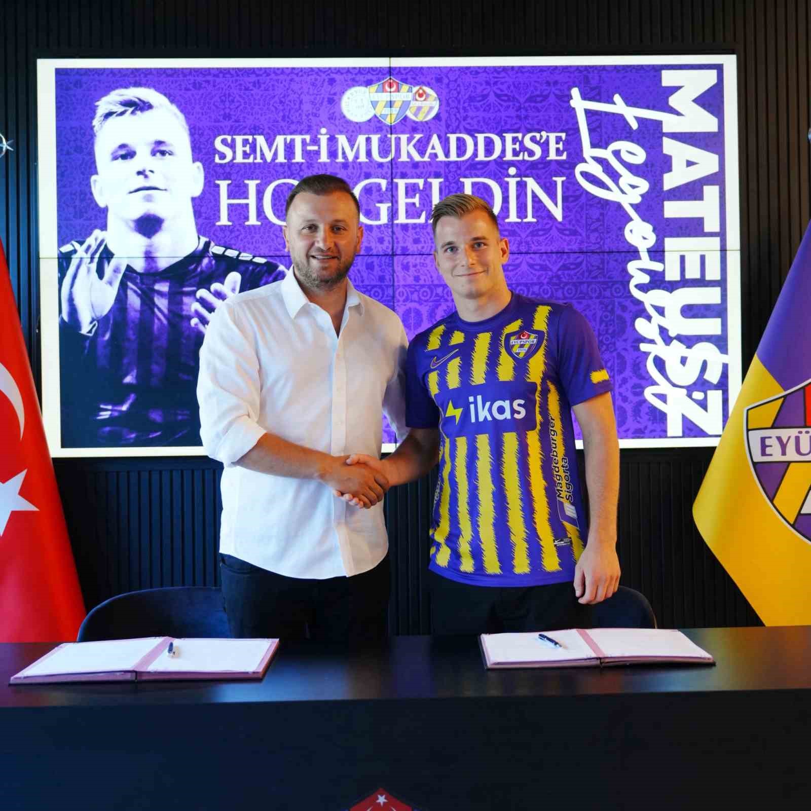 Eyüpspor, Mateusz Legowski’yi kadrosuna kattı