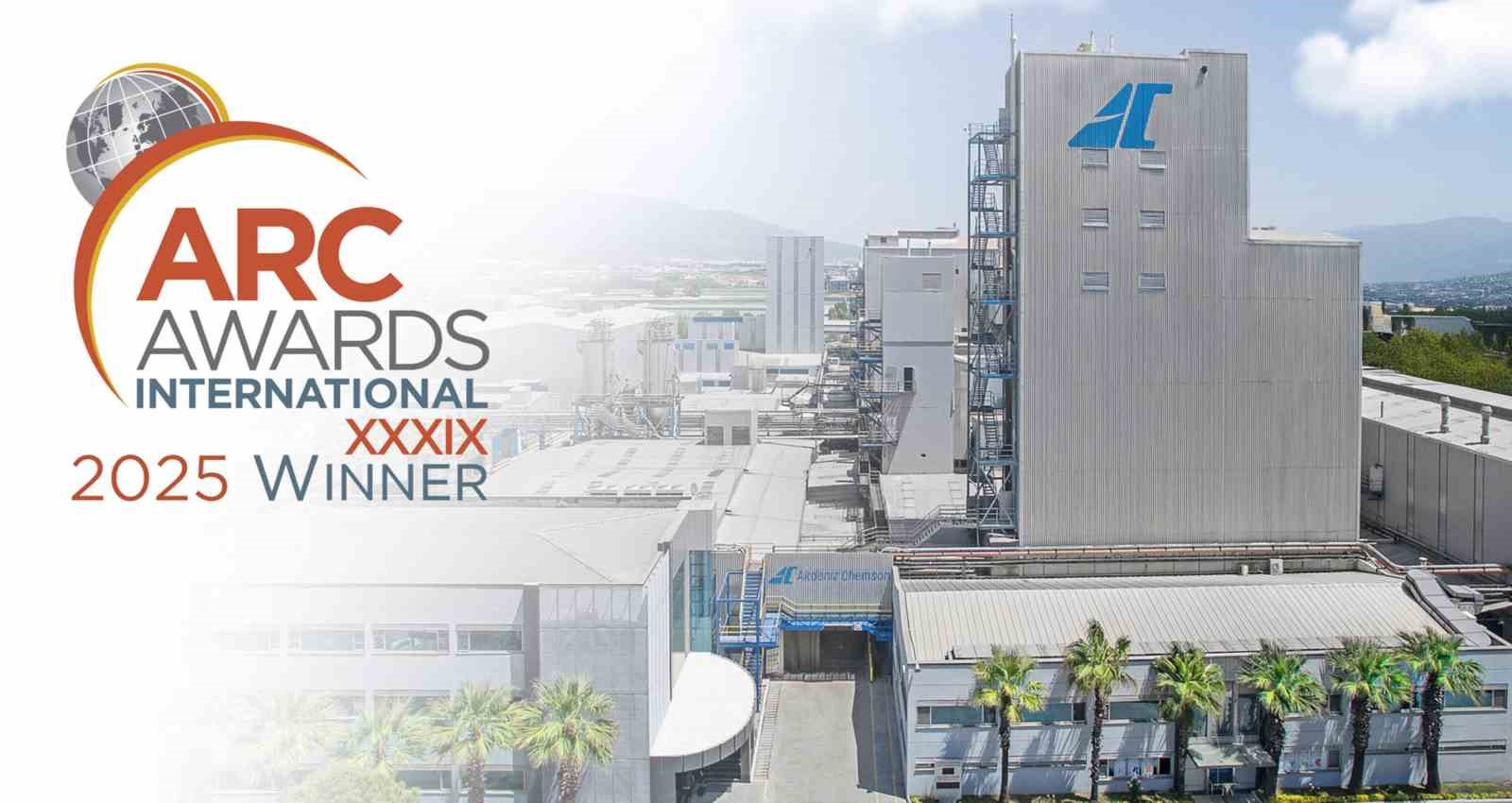 Akdeniz Chemson’ın Sürdürülebilirlik Raporu’na uluslararası ödül