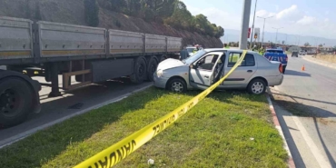 Çan‘da trafik kazası: 1 ölü 1 yaralı