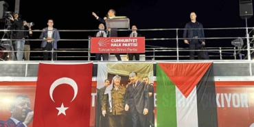 CHP’den Eyüpsultan’da Filistin’e destek mitingi