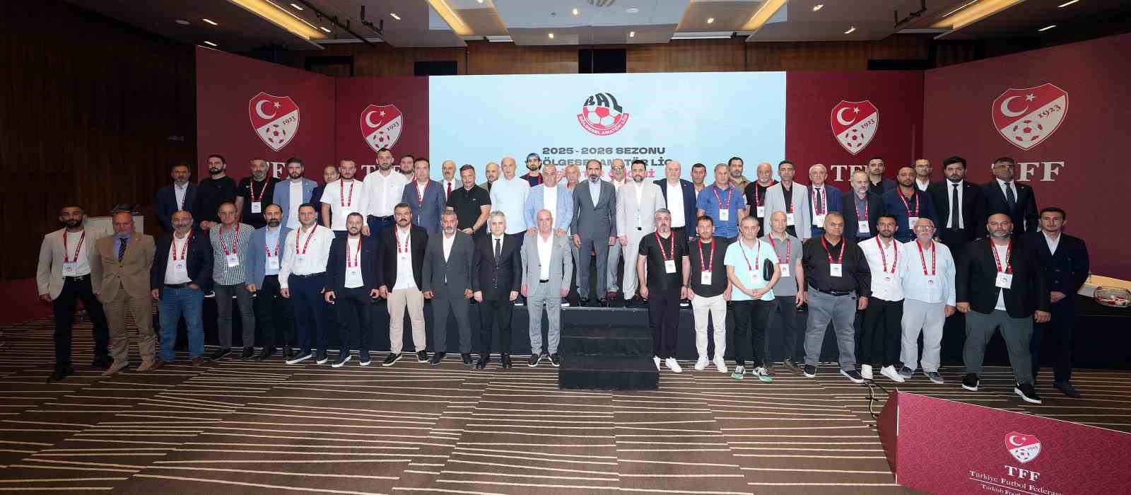 2025-2026 Sezonu Bölgesel Amatör Lig fikstürü çekildi