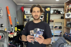 Binlerce liralık telefon bir anda alev aldı