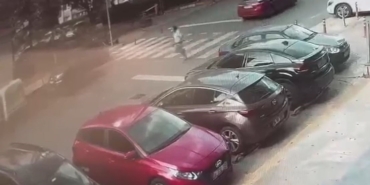 Pompalı pompalı tüfekle eşini vuran şahıs kamerada