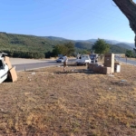 Erdek’te beyaz eşya yüklü kamyonet kaza yaptı, 1 yaralı