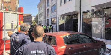 İnegöl’de korkutan yangın